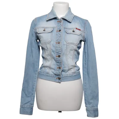 Denimjakke (Blå) fra Only Jeans Bomuld, Elastan