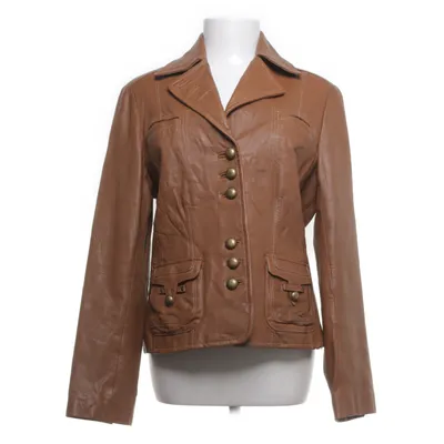 Leather blazer (Brown) from Apriori