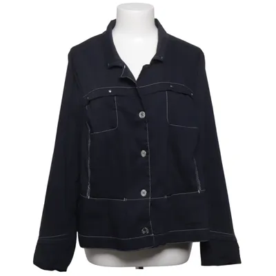 Overshirt (Blue) from Christine Laure Cotton, Elastane, Polyamide