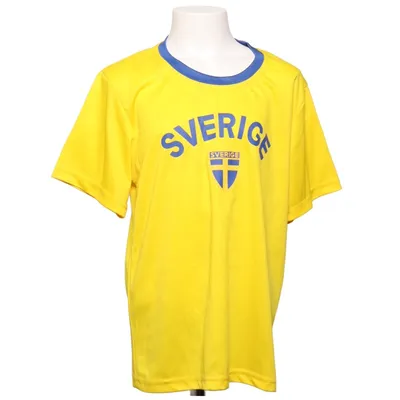 Voetbalshirt (Geel, Blauw) van Sverige Polyester
