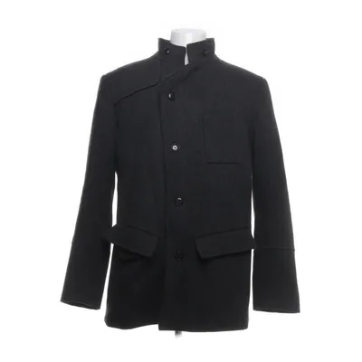 Frakke (Grå) fra Bertoni Polyester, Uld