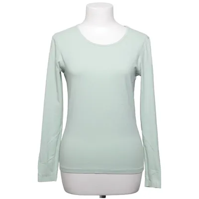 T-shirt à manches longues (Turquoise) de Filippa K Coton, Élasthane