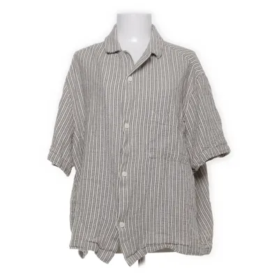 Kortärmad skjorta (Beige, Svart) från H&M
