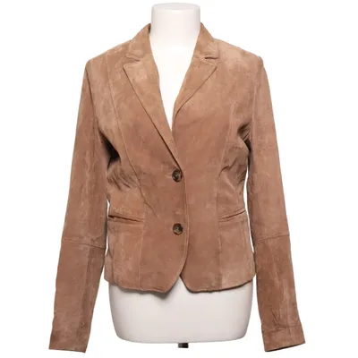 Leather blazer (Brown) from Jofama