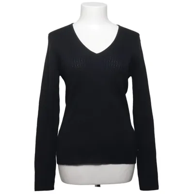 Pullover (Black) from Bisón Cotton, Elastane, Polyamide
