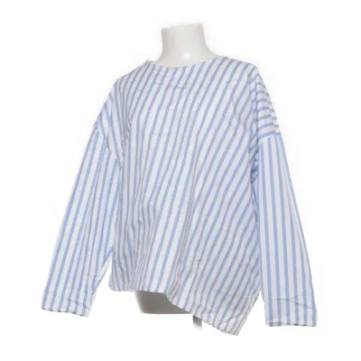 Blus (Blå, Vit) från Totême Bomull