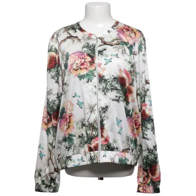 Bomberjacke (Weiß, Mehrfarbig) von Rose Bud Elasthan, Polyester