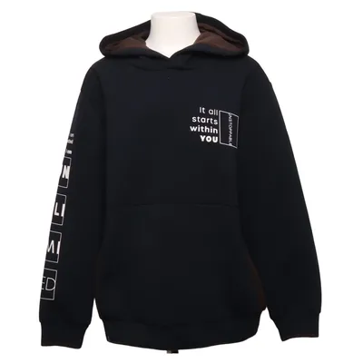 Sweat à capuche (Noir, Marron) de Nukutavake Élasthane, Polyester, Viscose
