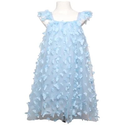 Klänning (Blå) från Dolly by Le Petite Tom Bomull, Polyester