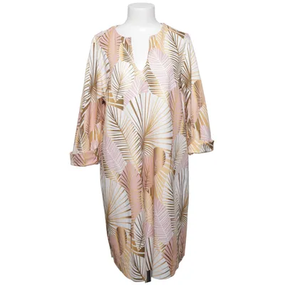 Dress (White, Pink, Brown) from Mr Gugu & Miss Go Cotton, Polyester