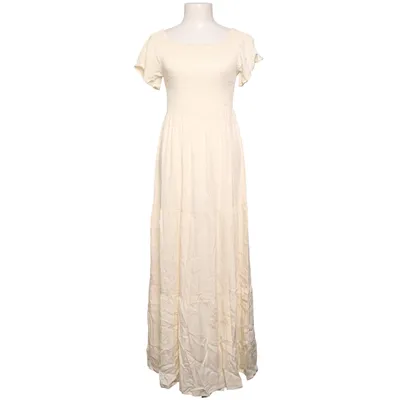 Maxi jurk (Wit) van CC Fashion Katoen