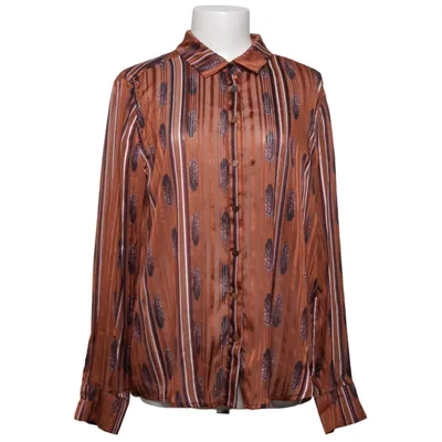 Bluse (Brun, Flerfarvet) fra Dranella Polyester