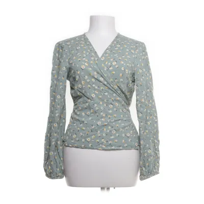 Wikkelblouse (Groen, Meerkleurig) van Happy Holly Viscose