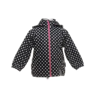 Rain jacket (Black, White) from Kozi Kidz Polyester
