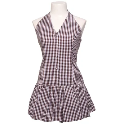 Halterneckklänning (Brun, Vit) från Peppermayo Polyester