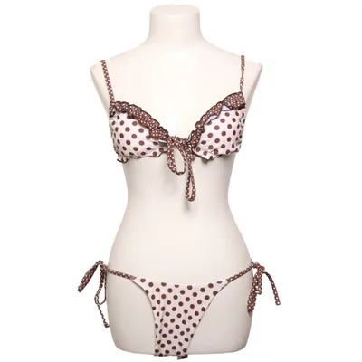 Bikini (Beige, Bruin) Elastaan, Polyester