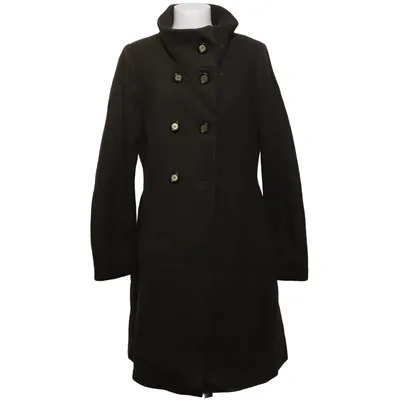 Frakke (Grøn) fra Elie Tahari Polyamid, Polyester, Uld