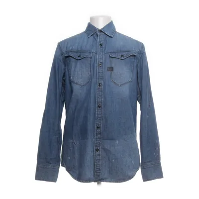 Jeansjacka (Blå) från Raw Ekologisk bomull, Skinn