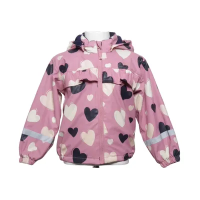 Rain jacket (Pink, Multicolored) from Petite Chérie Polyester, Polyurethane