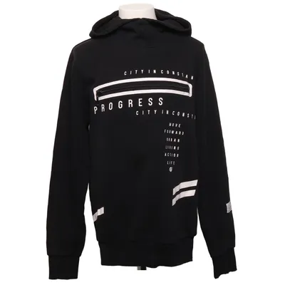 Sweat à capuche (Noir) de Oxo Coton, Polyester