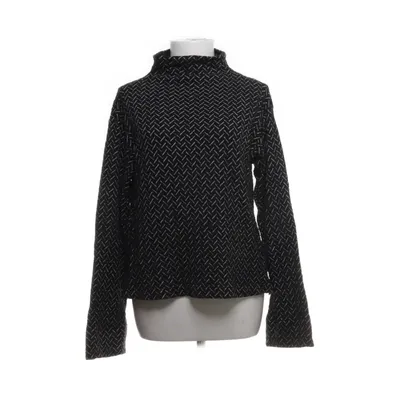 Turtleneck (Black, White) from Emporio Armani Elastane, Polyamide, Polyester, Silk, Viscose