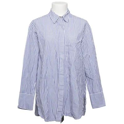 Shirt (Blue, White) from Violeta Cotton