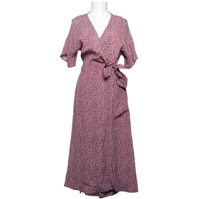 Wrap dress (Red, White) from Arket Viscose