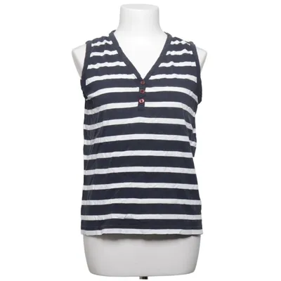 Tank Top (Blue, White) from Pierre Cavallo Cotton