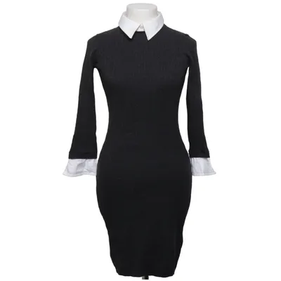 Kleid (Grau, Weiß) von Lauren Ralph Lauren Baumwolle, Polyamid