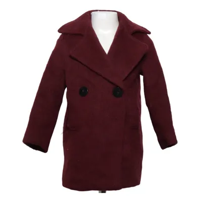 Manteau (Rouge) de Zara Kids Laine d'alpaga, Mohair, Polyamide