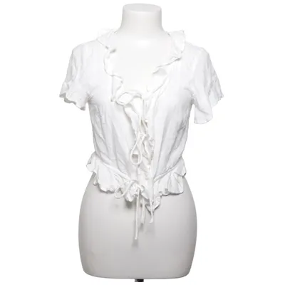 Top (White) from Divided by H&M Linen, Viscose