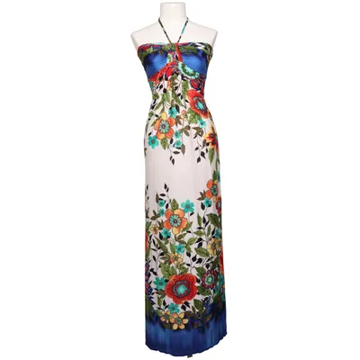 Maxikleid (Weiß, Mehrfarbig) von Sisters Point Elasthan, Polyester