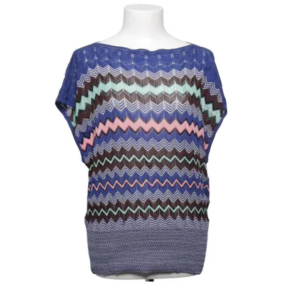 Top (Blå, Flerfarvet) fra Missoni Bomuld, Polyamid, Viscose