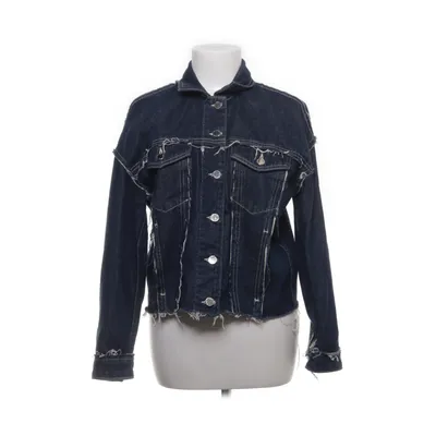Spijkerjas (Blauw) van Mango Katoen