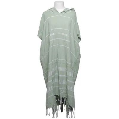 Capuchon jurk (Groen, Wit)