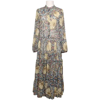 Maxikleid (Blau, Beige, Mehrfarbig) von Morris & Co x H&M