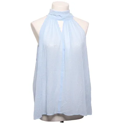 Haut dos-nu (Bleu, Blanc) de H&M Polyester
