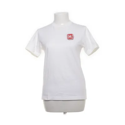 T-shirt (Wit) van Ganni Katoen