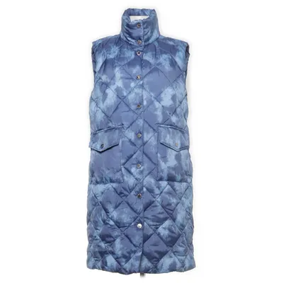 Ydervest (Blå, Hvid) fra Freequent Polyester