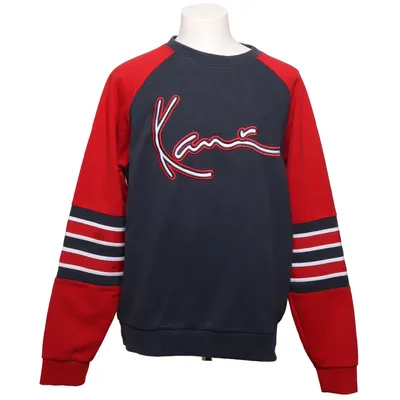Sweatshirt (Red, Multicolored, Blue) from Karl Kani Cotton, Polyester