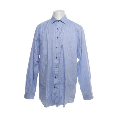 Shirt (Blauw, Meerkleurig) van Dressmann Katoen