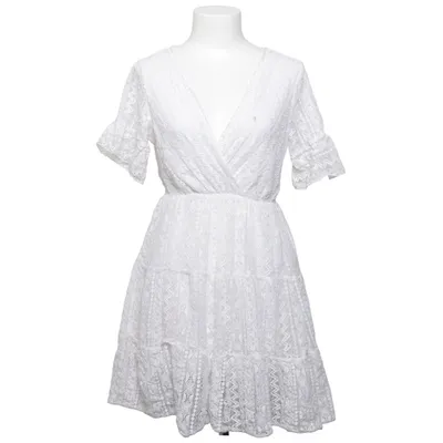Jurk (Wit) van Made in italy Katoen, Nylon