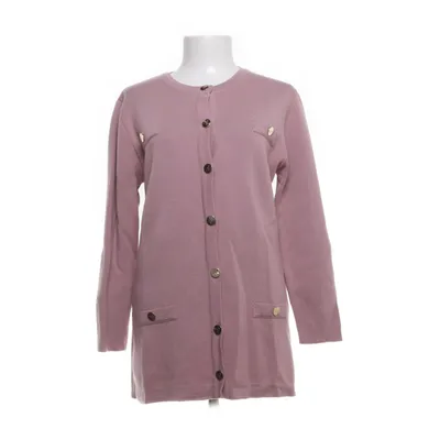 Cardigan (Rose) de Veronica Virta Laine de mouton