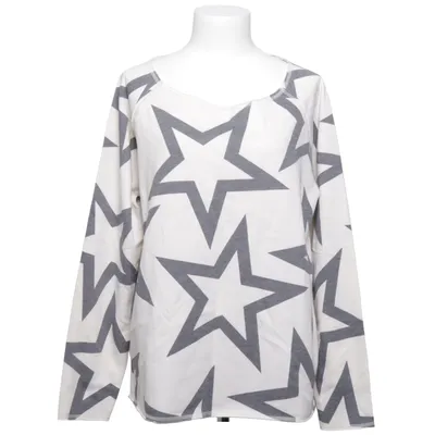 Sweatshirt (Hvid, Grå) fra Juvia Bomuld, Polyester
