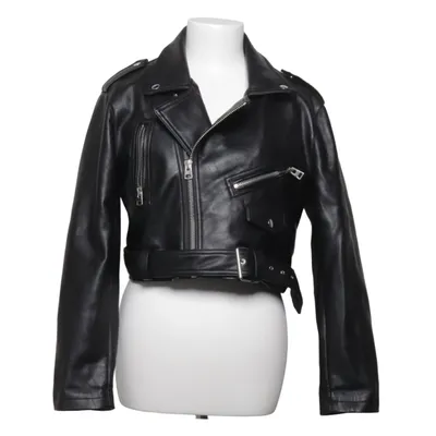 Biker jacket (Black) from Topshop Polyester, Polyurethane