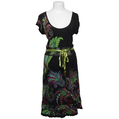 Kjole (Sort, Flerfarvet) fra Desigual Viscose