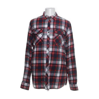 Flannel shirt (White, Multicolored) from State of Elevenate Cotton