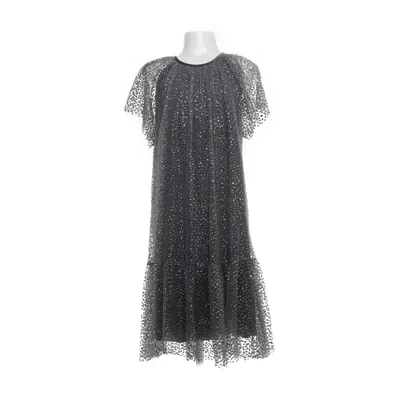 Jurk (Zwart, Grijs, Goud) van Zara Kids Katoen, Polyester