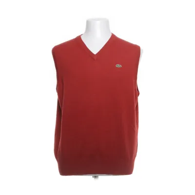 Slipover (Röd) från Lacoste Akryl, Ull