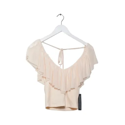 Crop top (Roze) van White Fox Elastaan, Polyester